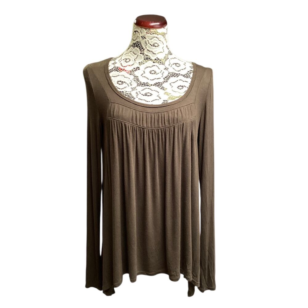 We The Free Love Valley long-sleeve top olive green size M